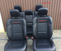 kožené sedačky RUBICON /červený Rubicon/ 4D - ORIGINÁLNÍ DÍL